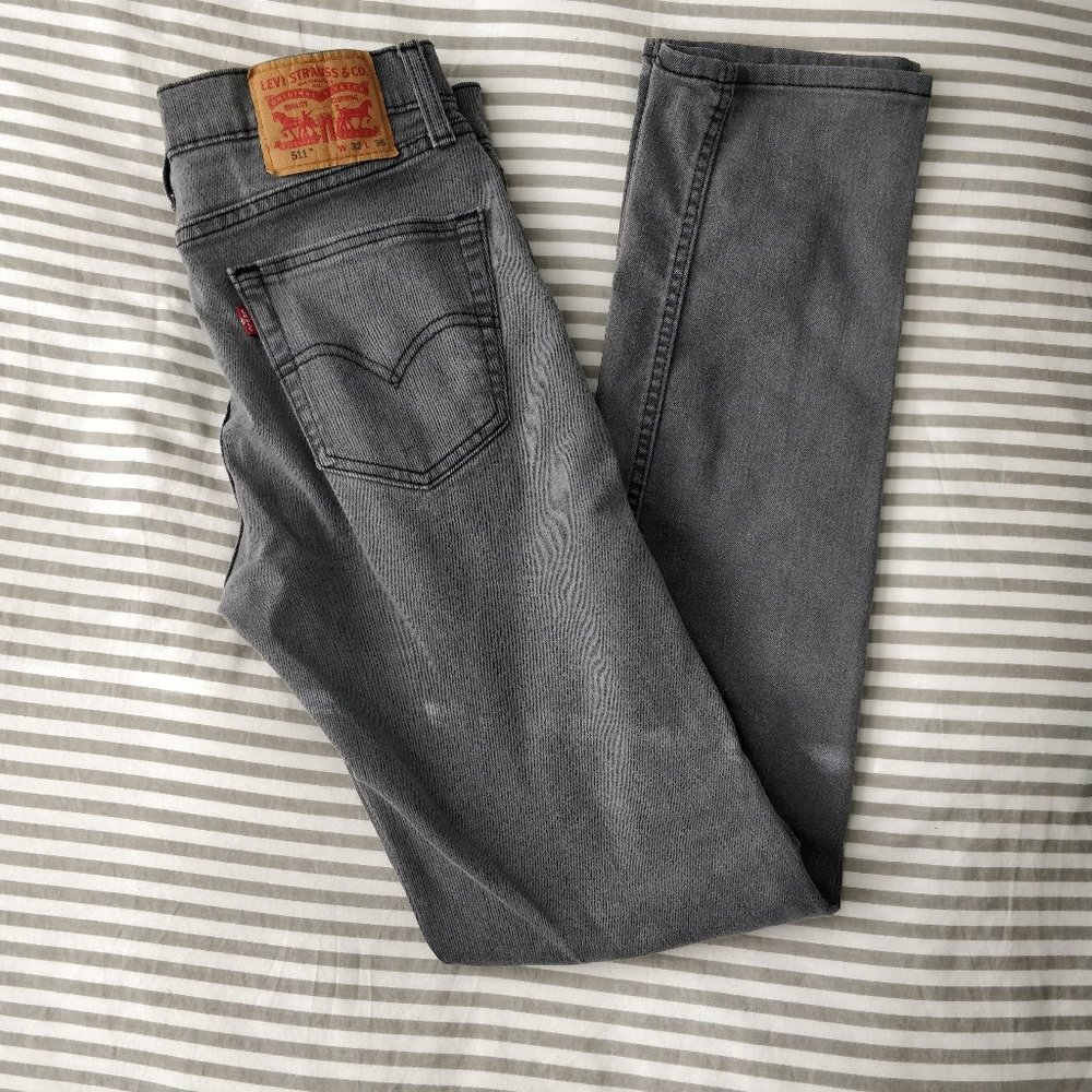 Levi Gray 511 Jeans 32x36